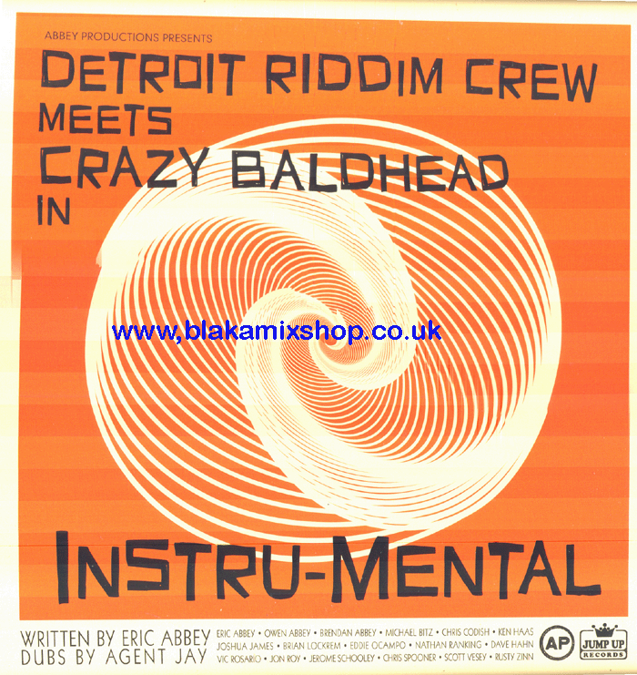LP Instru-Mental DETROIT RIDDIM CREW meets CRAZY BALHEAD